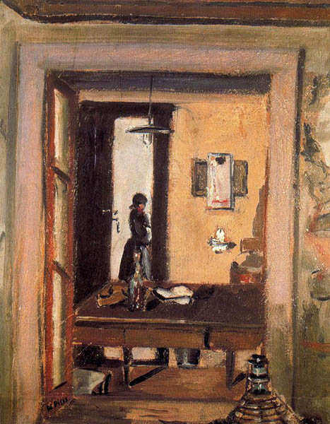 Figura in Un Interno – Filippo De Pisis Tablo
