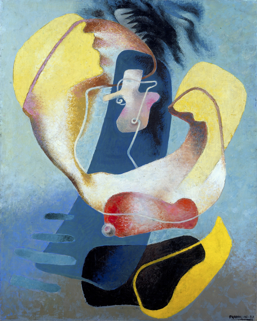 Figura nello spazio I (1937) – Enrico Prampolini Tablo