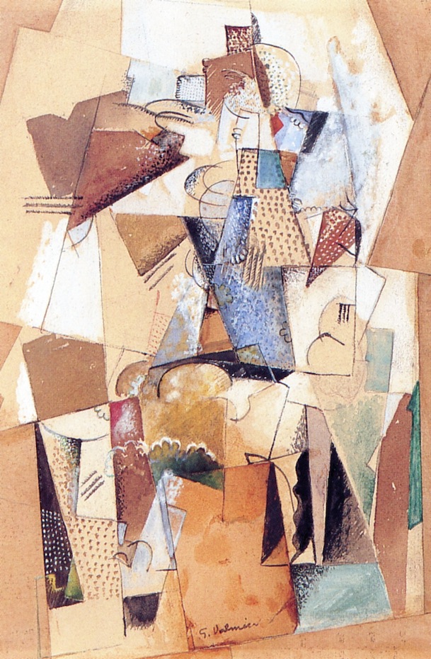 Figure (1918) - Georges Valmier Tablo