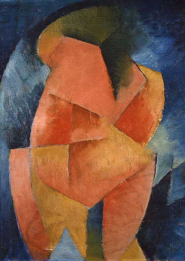 Figure A (Geometrical Patterns) (1913) - Morton Schamberg Tablo