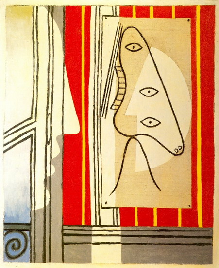 Figure and profile (1928) - Pablo Picasso Tablo