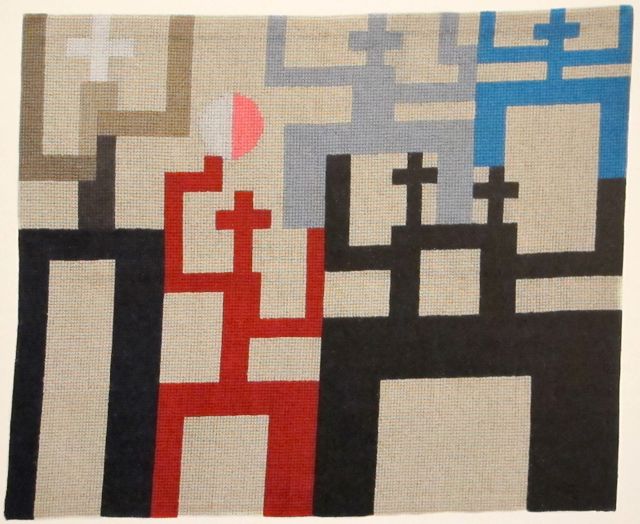 Figures (1926) – Sophie Taeuber-Arp Tablo