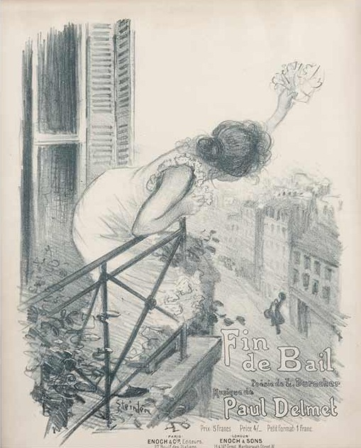 Fin de Bail (1897) – Théophile Steinlen Tablo