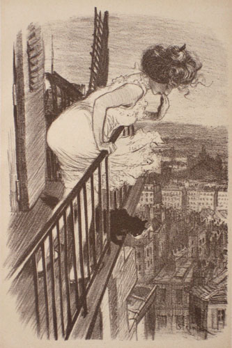 Fin de bail litho (1897) – Théophile Steinlen Tablo
