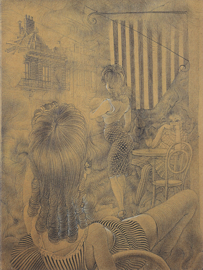 Fire at Marseilles (1939) - Hans Bellmer Tablo