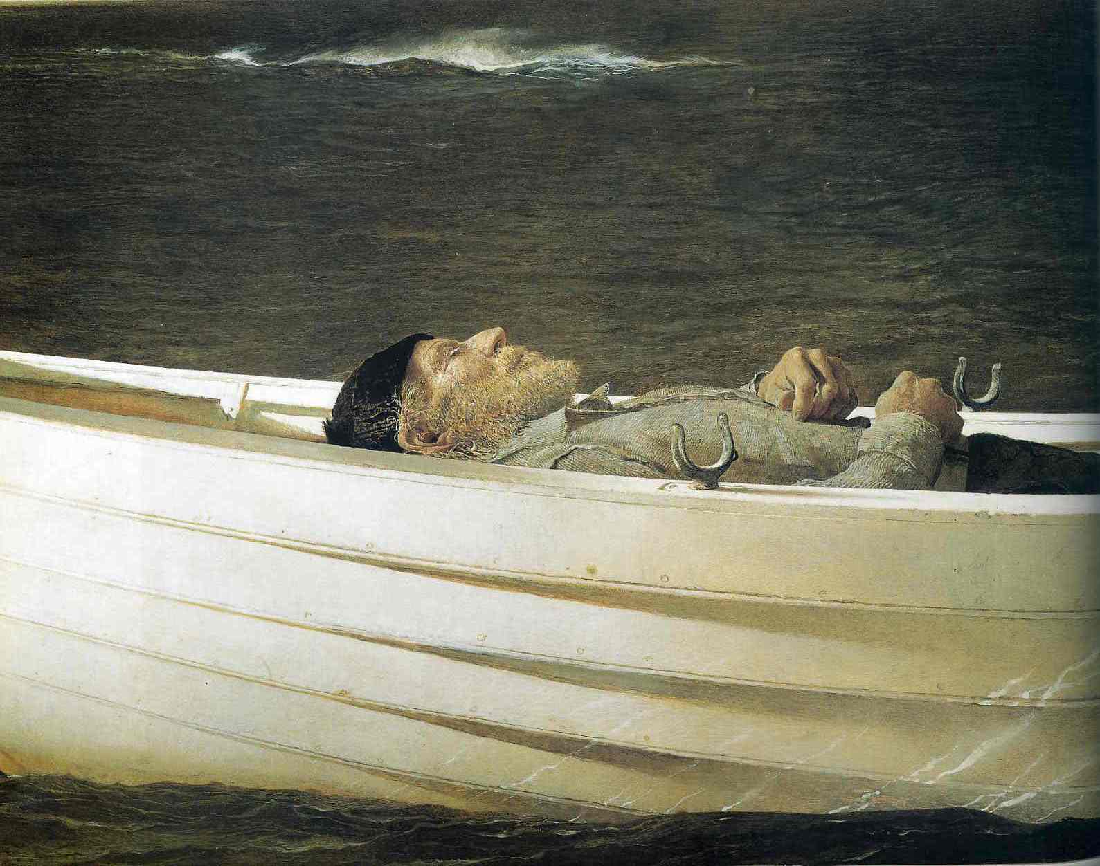 Fisherman - Andrew Wyeth Tablo