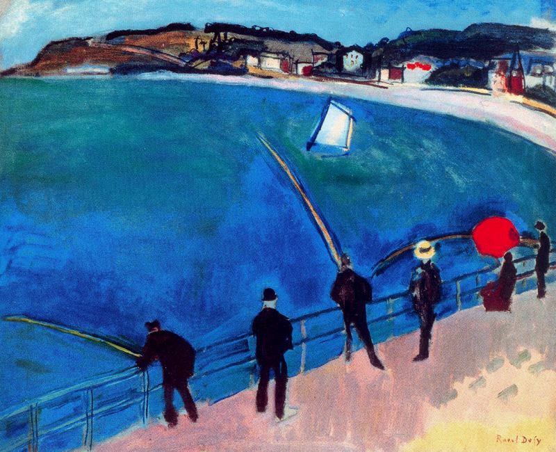 Fishermen - Raoul Dufy Tablo