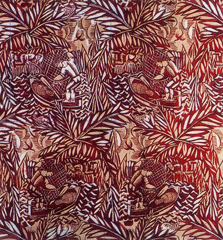 Fishing (Design for fabric) (1919) - Raoul Dufy Tablo