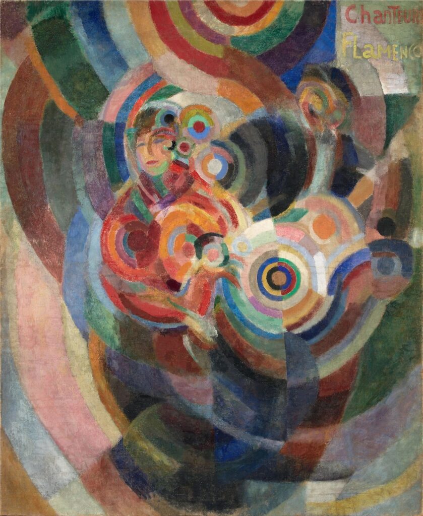 Flamenco Singers (1916) - Sonia Delaunay Tablo