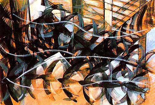 Flight of the Swallows (1913) – Giacomo Balla Tablo