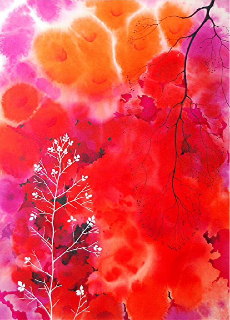Flower Fantasy - Eyvind Earle Tablo