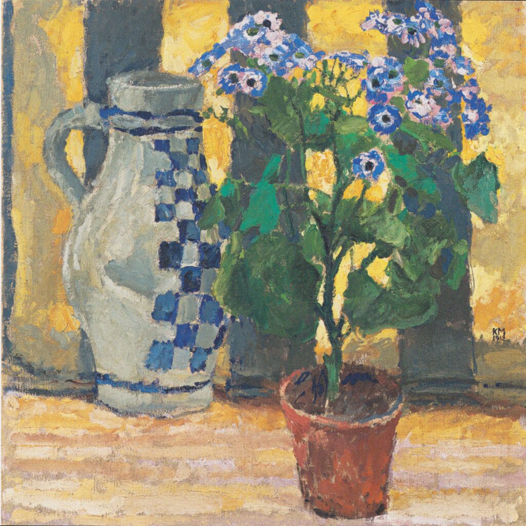 Flower pot and ceramic jug (1912) - Koloman Moser Tablo