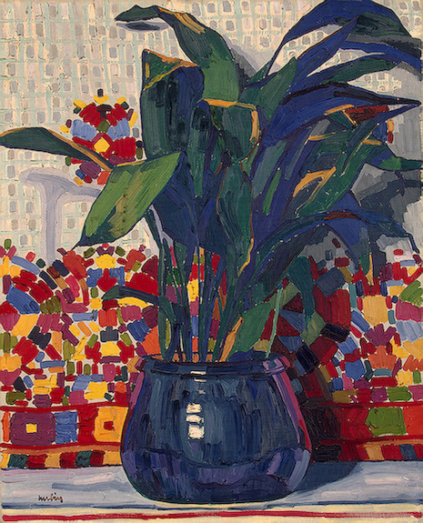 Flowers (1906) - Auguste Herbin Tablo
