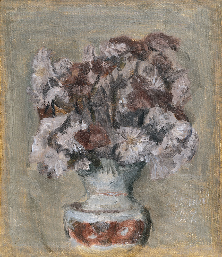 Flowers (1942) – Giorgio Morandi Tablo