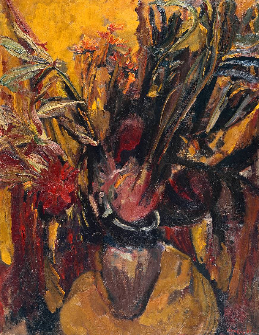 Flowers (1943) - David Bomberg Tablo