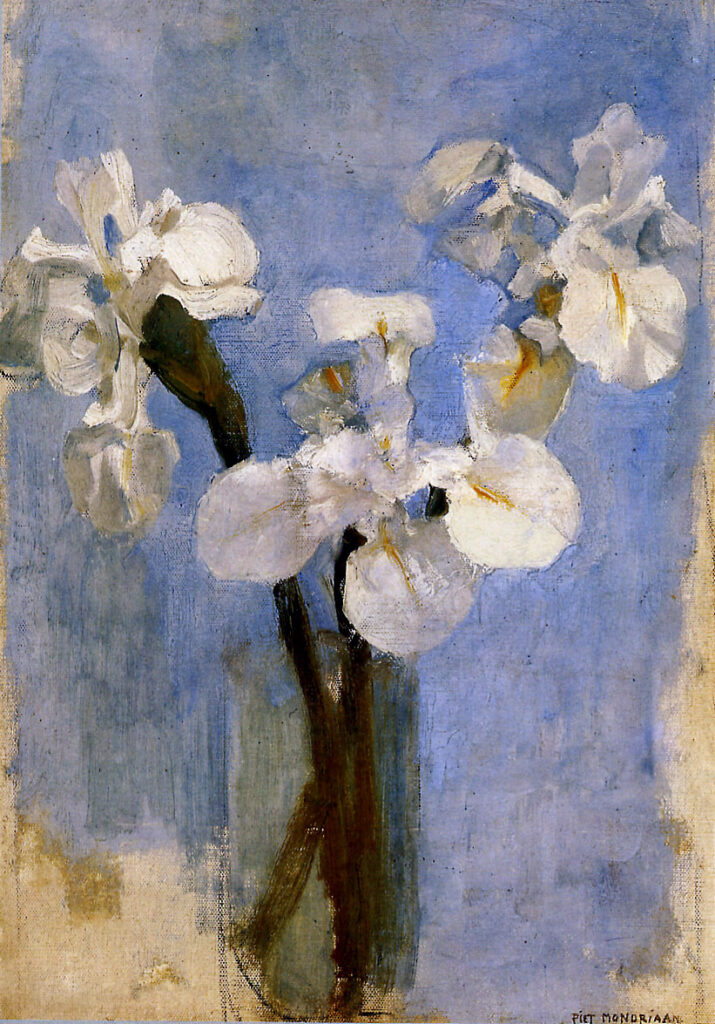 Flowers Sun (1909) - Piet Mondrian Tablo