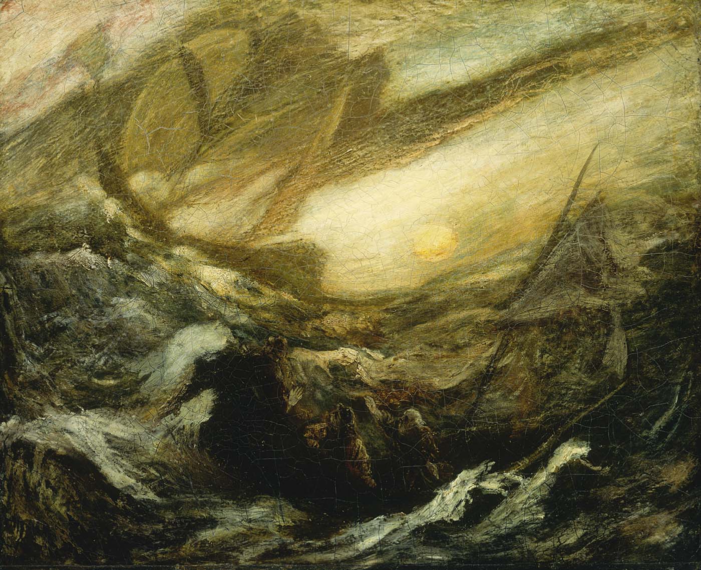 Flying Dutchman (1887) - Albert Pinkham Ryder Tablo