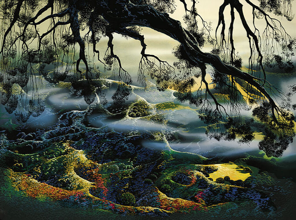 Fog Passes By – Eyvind Earle Tablo