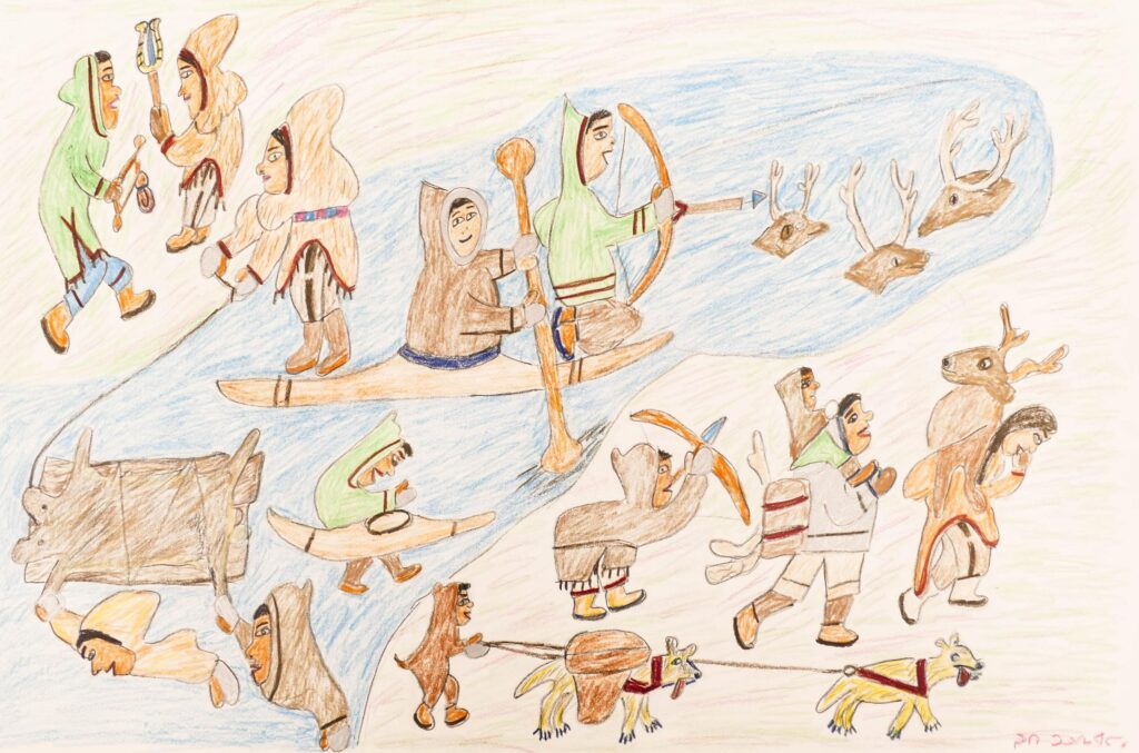 Following the Caribou - Ruth Annaqtuusi Tulurialik Tablo