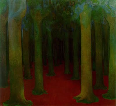 Forest Palace (1918) - Jóhannes Sveinsson Kjarval Tablo