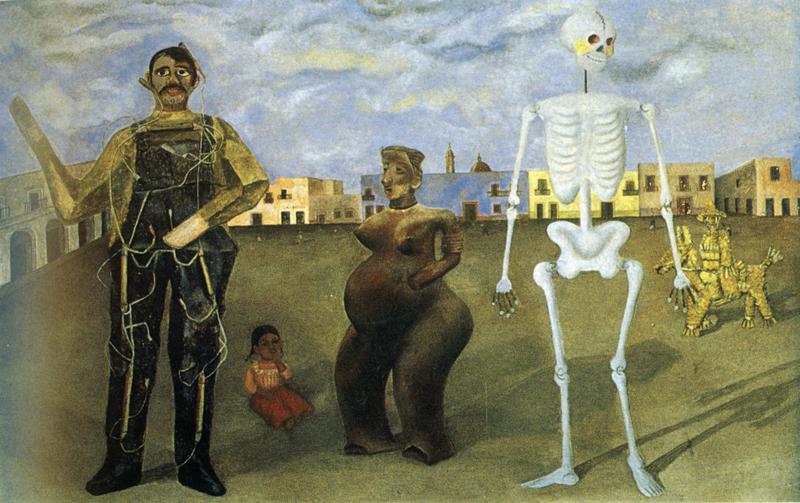 Four Inhabitants of Mexico (1938) – Frida Kahlo Tablo