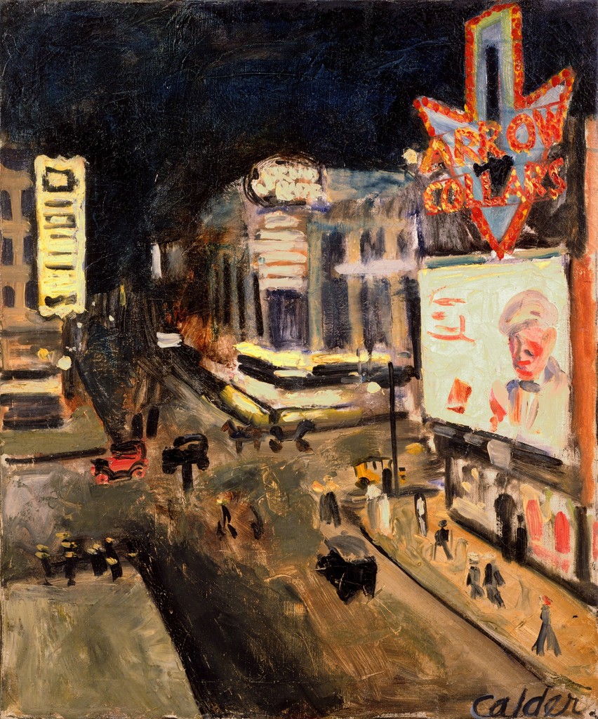 Fourteenth Street (1925) – Alexander Calder Tablo