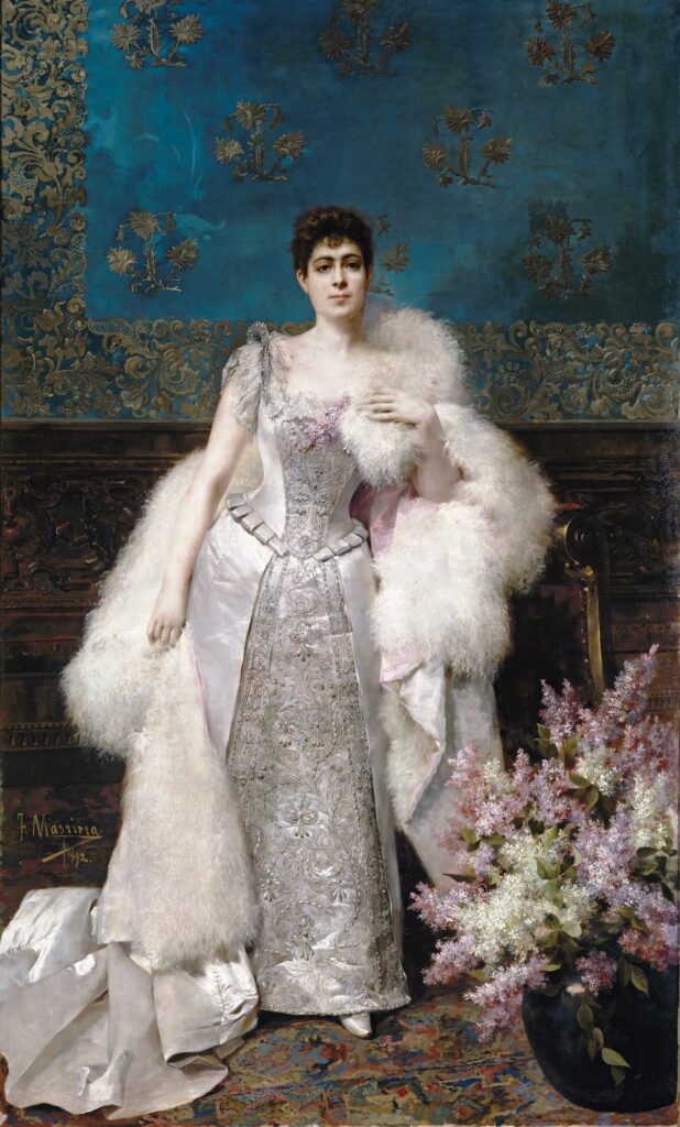 Francisca Aparicio Y Mérida, Marquise Consort of Vistabella (1892) – Francesc Masriera Tablo