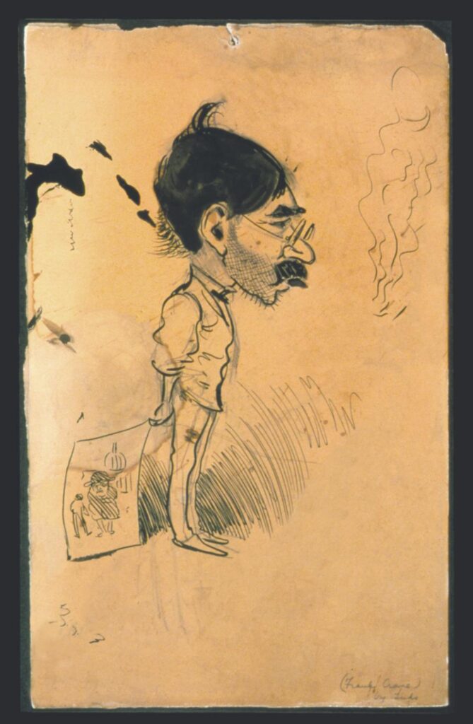 Frank Crane - George Luks Tablo