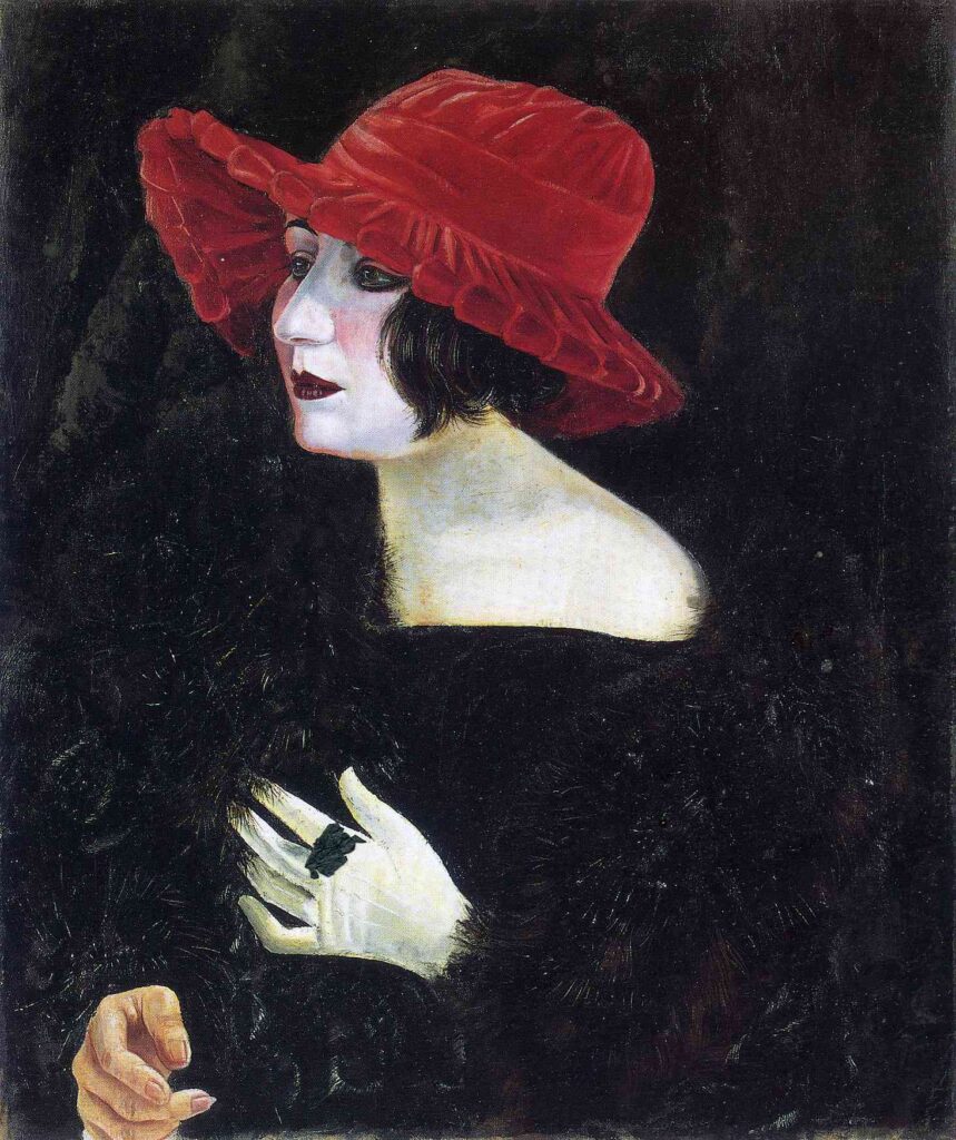 Frau Martha Dix (1923) - Otto Dix Tablo