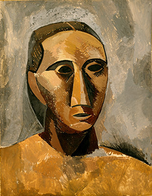 Frauenkopf (1908) - Pablo Picasso Tablo