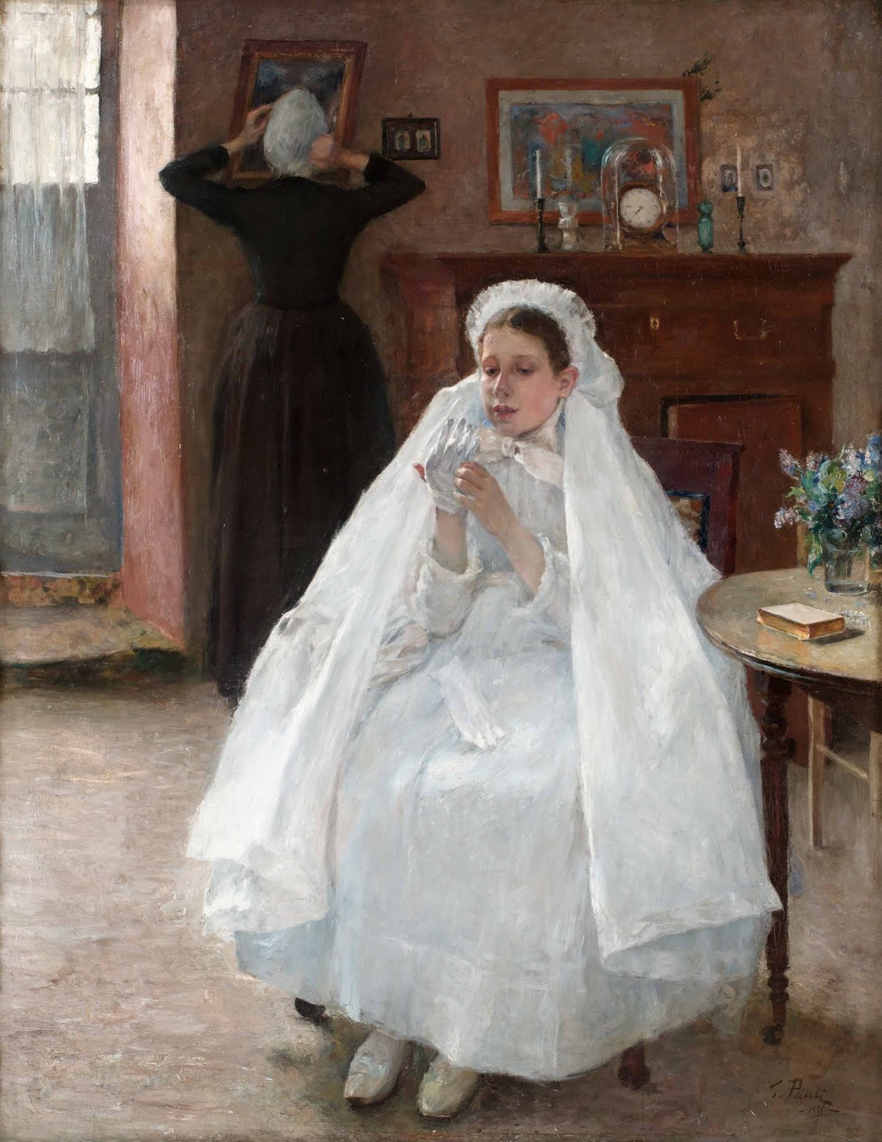 French Confirmation - Georg Pauli Tablo
