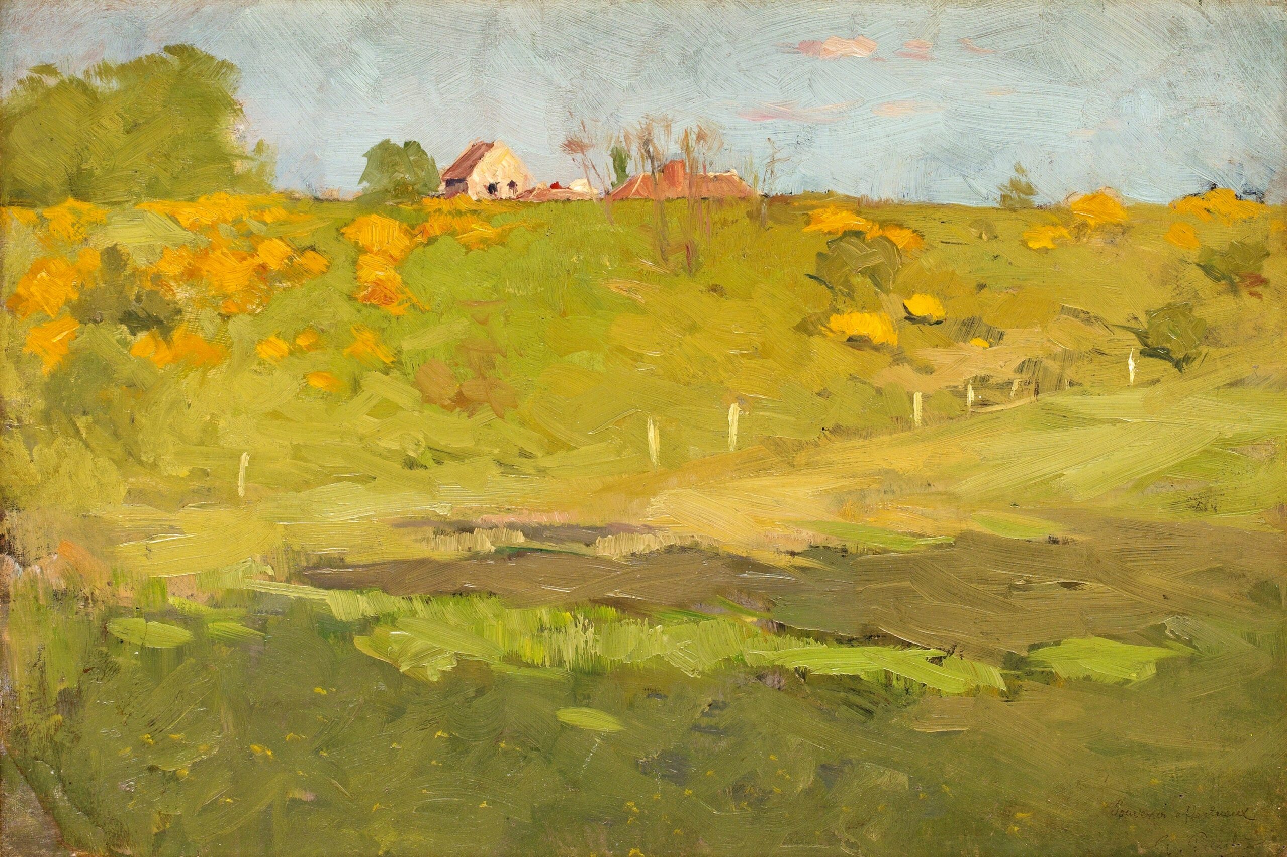 French Landscape - Georg Pauli Tablo