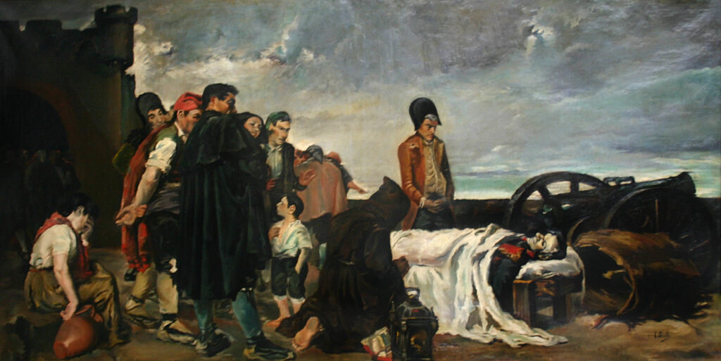 French War - Joan Brull Tablo
