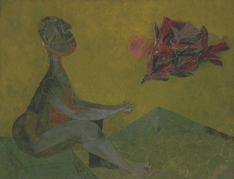 Friend of the Birds (1944) – Rufino Tamayo Tablo