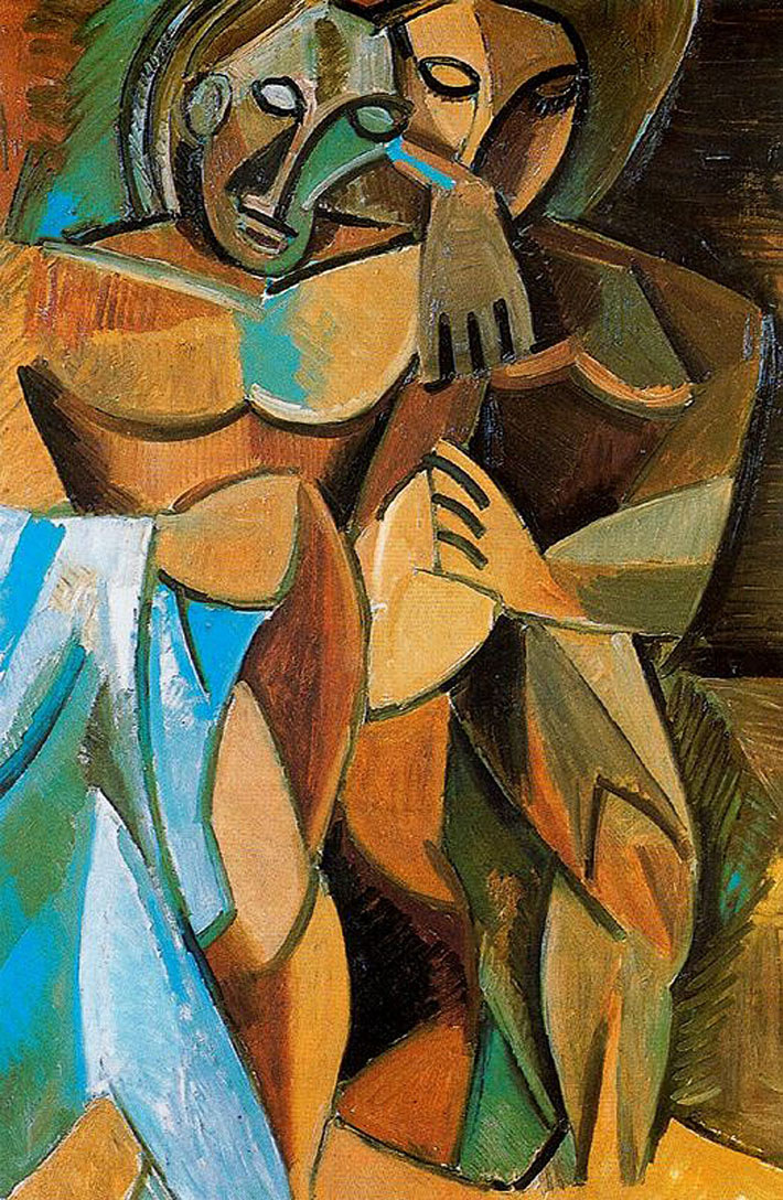 Friendship (1908) - Pablo Picasso Tablo
