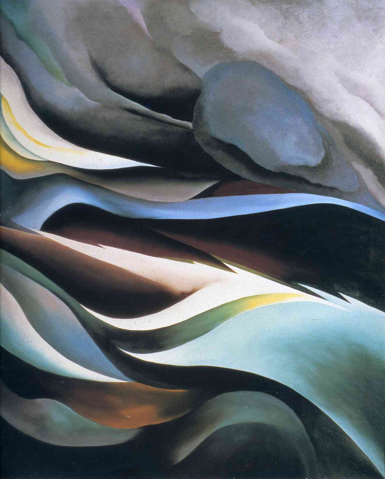 From the Lake (1924) - Georgia O'Keeffe Tablo