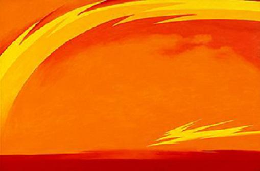 From the Plains II - Georgia O'Keeffe Tablo