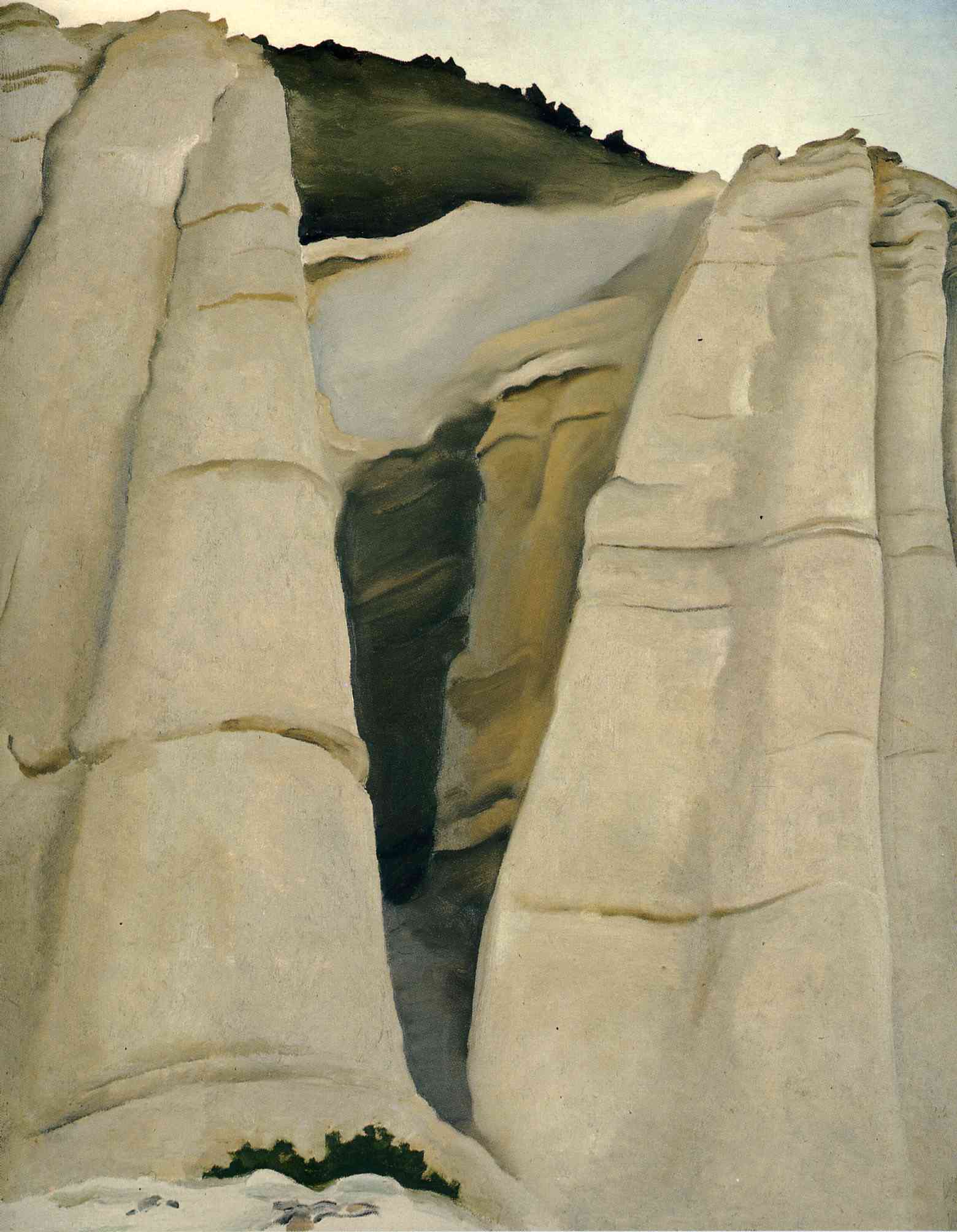 From the White Place (1940) - Georgia O'Keeffe Tablo