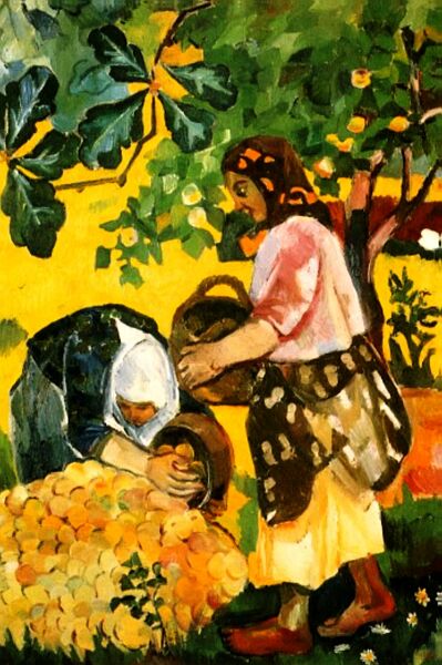 Fruit (1900) - Natalia Goncharova Tablo