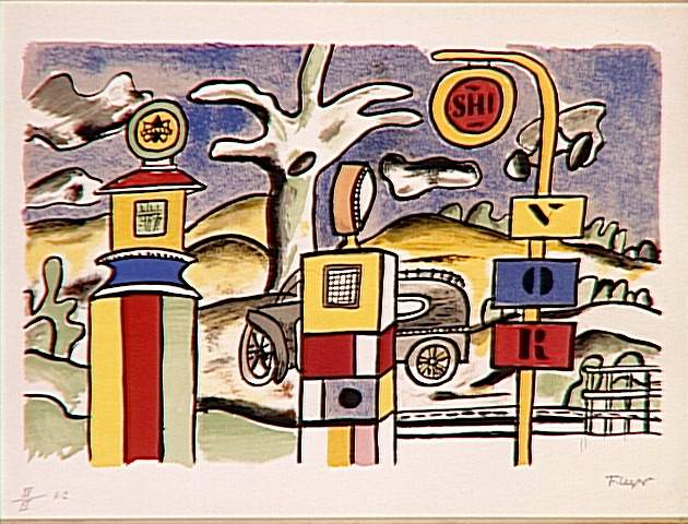 Fuel Pump - Fernand Léger Tablo