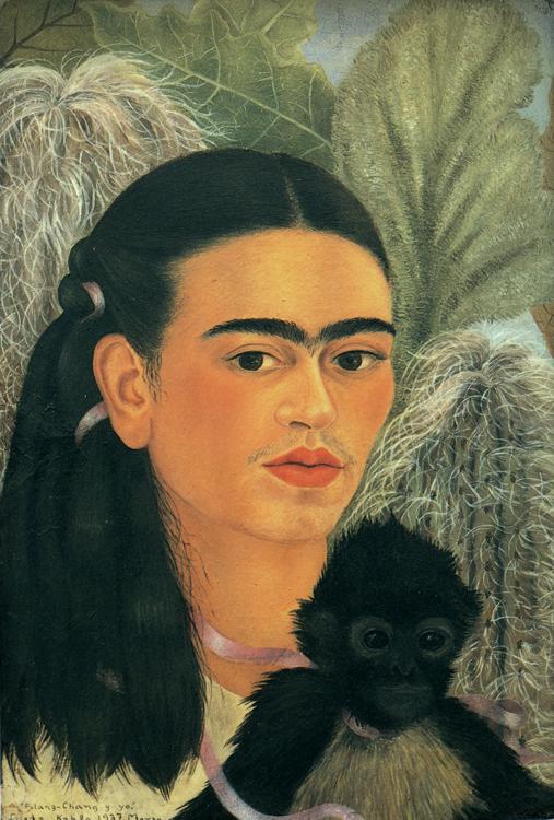 Fulang Chang and I (1937) – Frida Kahlo Tablo