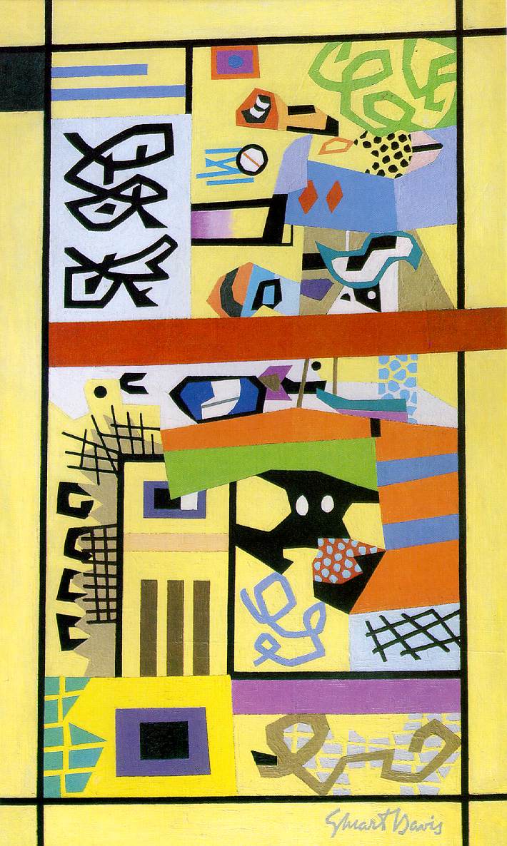 G&W (1944) - Stuart Davis Tablo