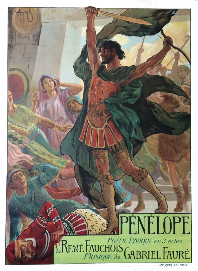 Gabriel Fauré, Pénélope (1913) – Georges Rochegrosse Tablo