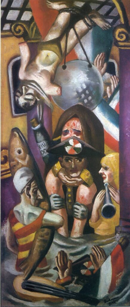 Galleria Umberto (1925) - Max Beckmann Tablo