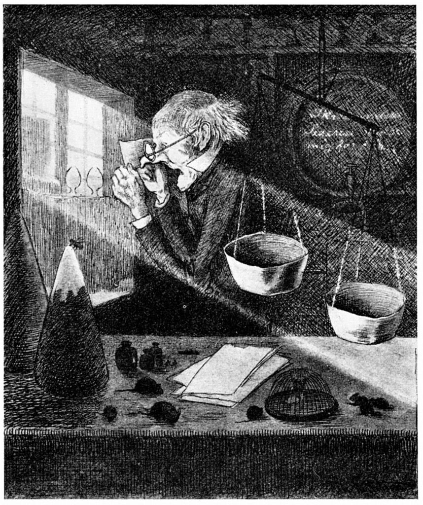 Gamle Joergen Rod - Theodor Severin Kittelsen Tablo