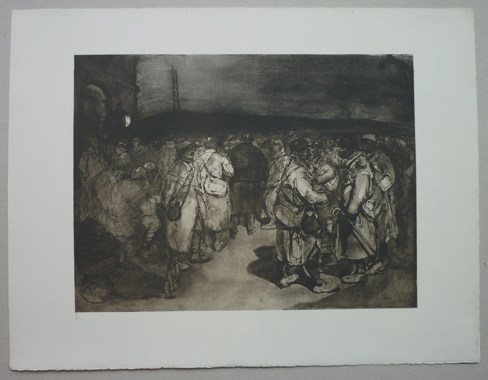 Gare Regulatrice (1916) – Théophile Steinlen Tablo