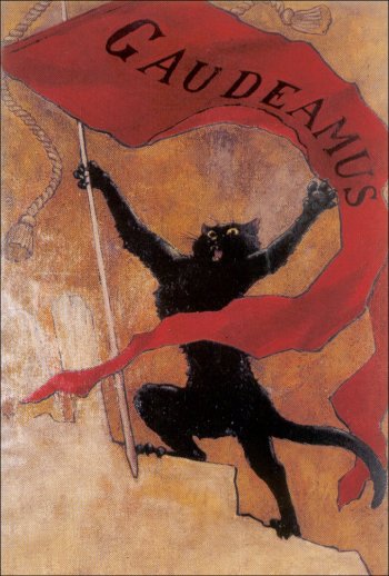 Gaudeamus (1890) – Théophile Steinlen Tablo