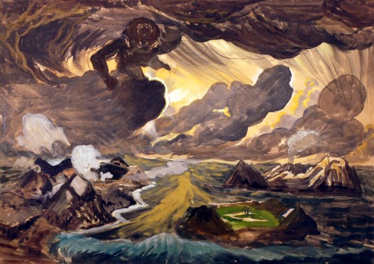 Genesis (1924) - Charles E. Burchfield Tablo