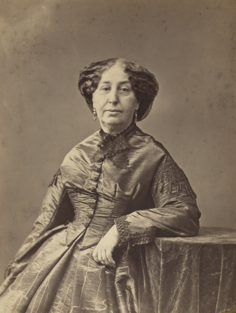 George Sand (1865) - Félix Nadar Tablo