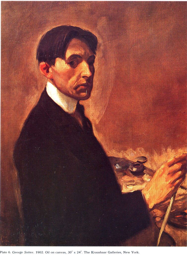 George Sotter (1902) - John French Sloan Tablo